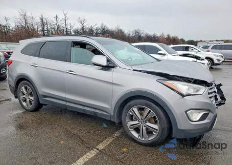 2015 Hyundai Santa Fe Gls from USA, damaged, VIN KM8SRDHF5FU115219